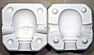 Small Michael Scioto Ceramics s 658 Doll Head Mold