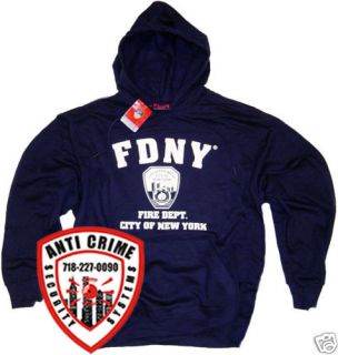 fdny ny fire clothing apparel hoodie sweat shirt xxl