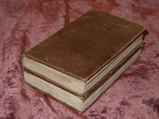 Mysteries of Udolpho by Ann Radcliffe 2 Leather Books Gothic Exeter 