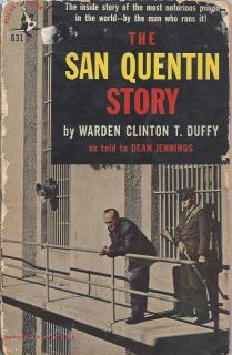 THE SAN QUENTIN STORY Book BY WARDEN CLINTON T DUFFY TRUE CRIME SC