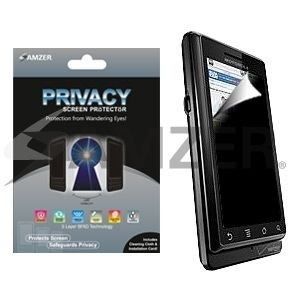 Amzer Privacy Protector Shield for Motorola Milestone A854 Droid A855 
