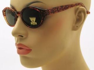 New 50s Vintage Style Brown Tortoise Gold Frame Sunglasses Mens 