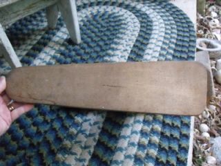 Small Primitive Antique Wood & Iron Table Top Ironing Board Great 