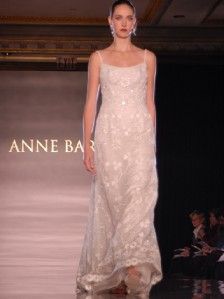 Anne Barge 547 Black Label Ivory Embroidery Beads New Bridal Wedding 