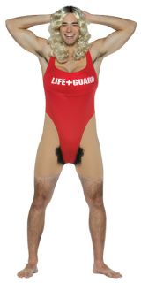 Anita Waxin Life Guard Body Suit Baywatch Adult Costume