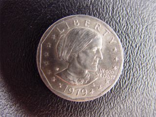 1979 P Susan B Anthony US Mint One Dollar $1 00 Coin