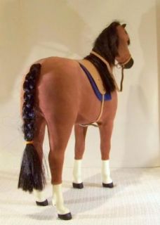 AMERICAN GIRL LARGE HORSE PENNY    FELICITYS HORSE W/ SADDLE ETC