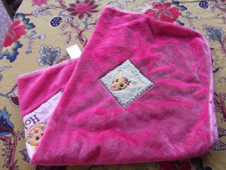 baby einstein hola bonjour baby blanket pink 