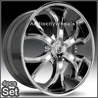 26inch Rims Wheels Chevy Ford Ram Lexani Escalade