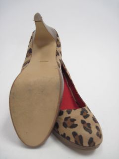 description you are bidding on a anne michelle leopard print heels 