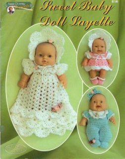   Pattern Sweet Baby Doll Layette Clothing Basket Bag Annie Potter VTNS
