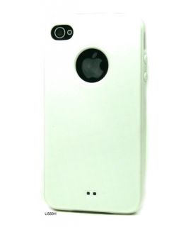   Rubber Plastic Bumper Cover Case for Apple iPhone 4 4S U589H