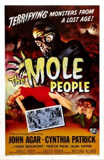 the mole people movie poster rare classic vintage time left