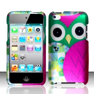 Hard SnapOn Phone Protector Cover Skin Case for Apple iPod Touch 4 4th 