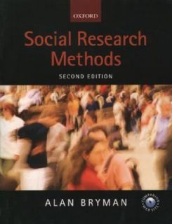 Social Research Methods by Alan Bryman 2004, Paperback, Revised