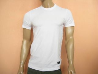 Armani Sweater T Shirt Sz XL 78$ 30 P6H19 White Man New