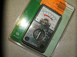 commercial electric analog multimeter m1015b  16 00