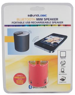   Bluetooth® Mini Speaker Portable USB Rechargeable Speaker   Assorted