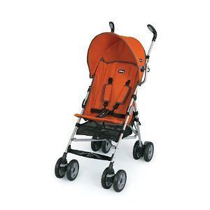 Chicco Capri Lightweight Foldup Stroller Backp​ack Tangerine 