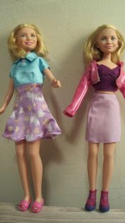Mary Kate Ashley Olsen Twins 10 Dolls Clothes 1999 Full House with 