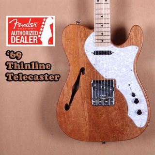 Fender Classic Series 69 Telecaster Thinline Natural Tele Electric 