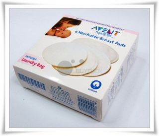 Avent Washable Reusable Breast Nursing Pads 6 Pack