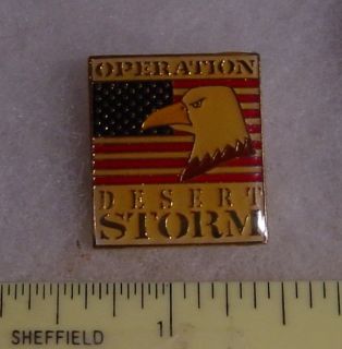 pin operation desert storm eagle flag  6
