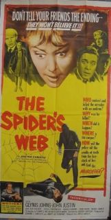 the spider s web giant 3sh movie poster 1960  32 00 buy it 