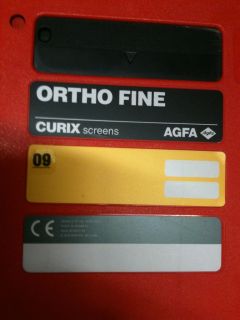 agfa ortho fine curix screen quantity of 4 18cm x