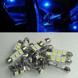 11 Blue led Interior inside light kit for Bmw E39 5 serirs Error Free 