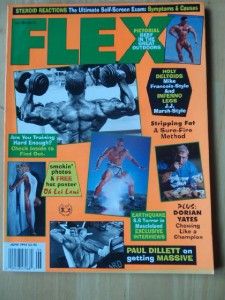 Flex Bodybuilding Muscle Magazine Dennis Newman 6 94