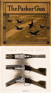 parker c1913 gun flying ducks catalog  18