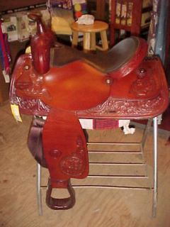 Newly listed Hereford Tex Tan Alamosa Pleasure/Trail Saddle, 16 in.