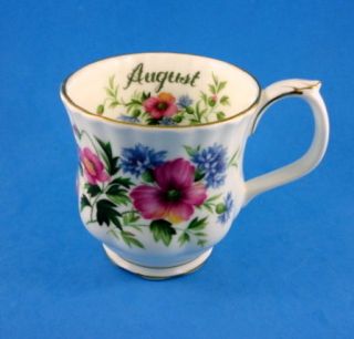 royal albert flower of the month series august poppy mug