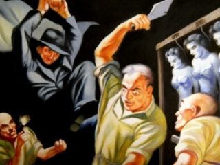 The Spider Pulp Art The Shadow Doc Savage Torture Chamber Serial 