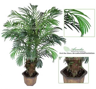 Artificial Robellini Palm Trees Silk Plant Potted 5