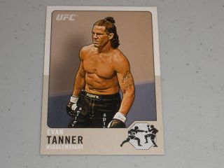 2011 topps ufc title shot legacy 7 evan tanner time