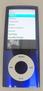 Apple iPod NANO 8GB PC034LL  DIGITAL MEDIA PLAYER VER 1 0 2 5th GEN 