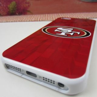   49ers Rubber Silicone Skin Case Cover for Apple iPhone 5 5g S