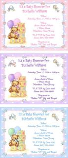   with Blocks Personalized Baby Shower Invitations w Envelopes