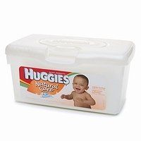 HUGGIES NATURAL CARE BABY WIPES, HYPOALLERGENIC, LIGHTLY SCENTED, 72 