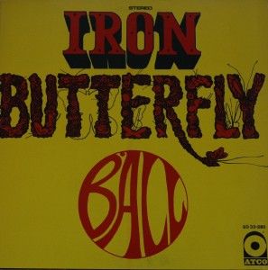 RARE 1969 LP Iron Butterfly Ball Atco SD 33 280 VG