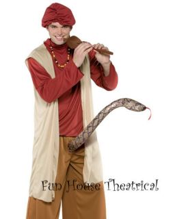 SNAKE CHARMER HALLOWEEN COSTUME India Funny Outfit Adult 6115