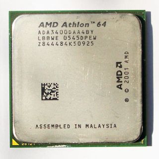 AMD Athlon 64 3400 ADA3400DAA4BY Socket 939 2200 Real