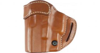 BLACKHAWK Compact Askins Brown Leather Holster Glock 20 21 29 30 37 38 