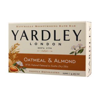   London Oatmeal Almond Bar Soap Soaps 4 25 oz soothes Dry Skin