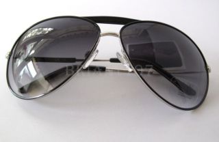 Armani Exchange Mens Sunglasses AX220 s Silver Black Purple Pouch $80 