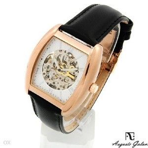 Auguste Galan Mens Automatic Skelton Watch Retail $850