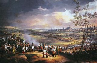 1805 Napoleon The Battle of Austerlitz Pure Art Deco Style Historical 