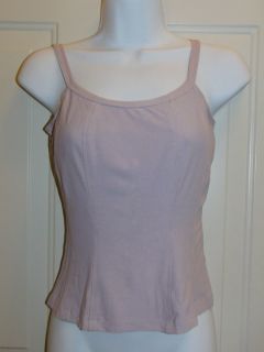 Aziz Light Lavender Pink Stretchy Tank Top Size Small